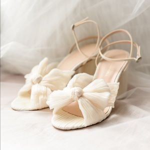 Loeffler Randall - Camellia Bow Heel ankle strap